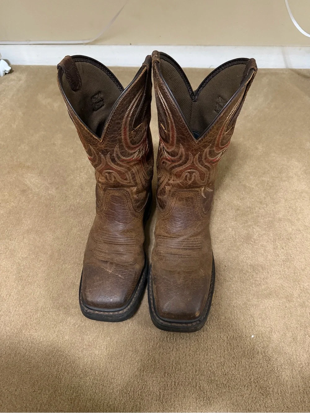 Men’s Justin soft toe boots